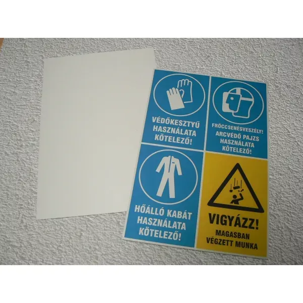 hőálló alumínium táblák