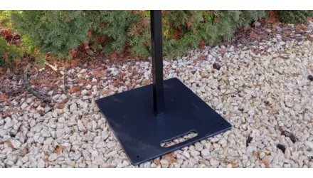 Ha csak időszakosan helyzne ki táblát - talpas táblatartó oszlop